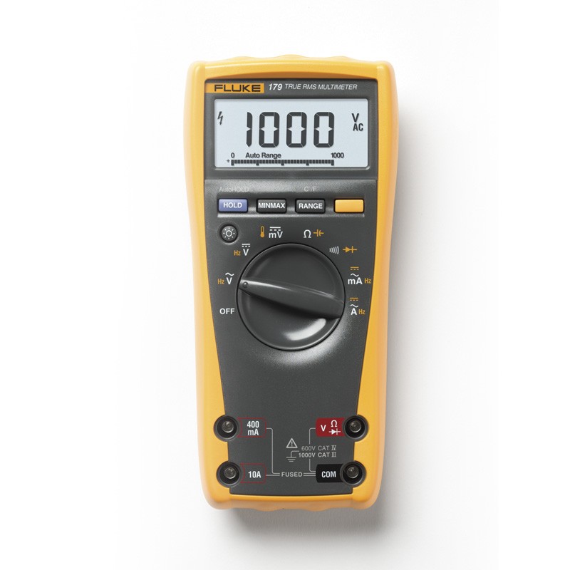 Multimetro con medición de temperatura Fluke 179