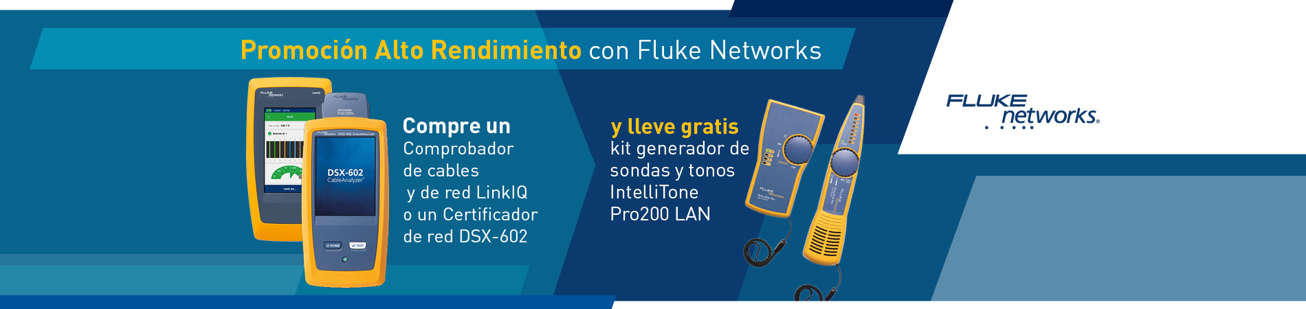Promoción LinkIQ y DSX-602 Fluke Networks