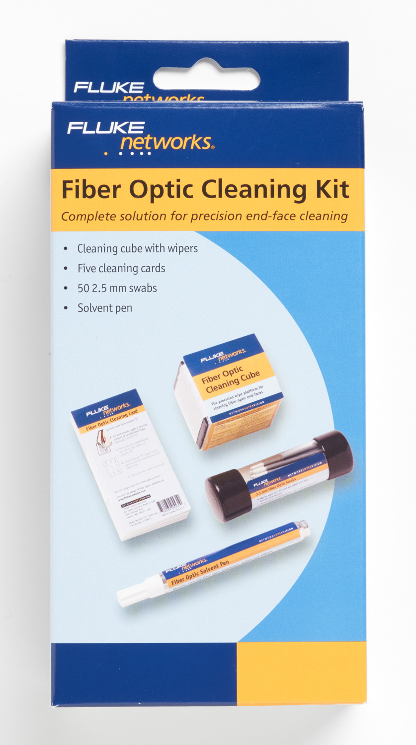 Consumibles kit limpieza de fibra óptica