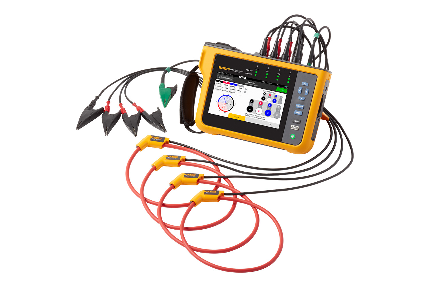 Fluke 1773 Analizador trifásico Calidad Eléctrica