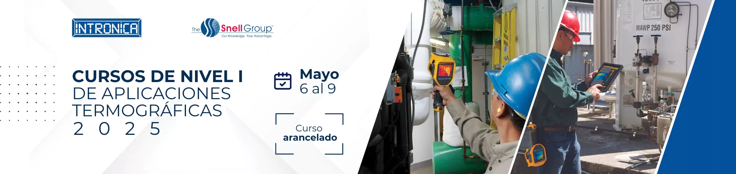 Curso de Certificación Aplicaciones Termográficas Nivel I