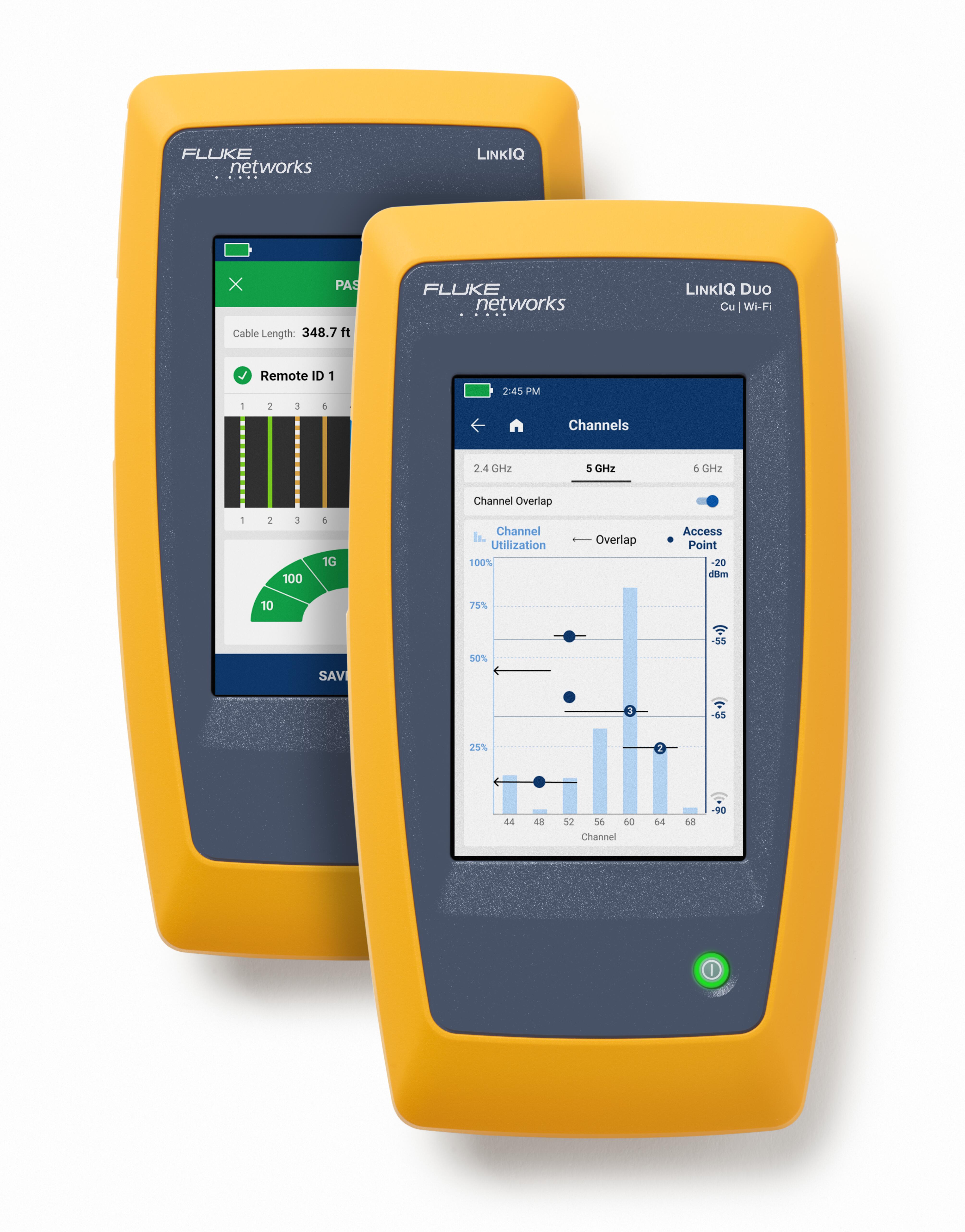 Nuevo Comprobador de cableado, red y Wi-Fi LinkIQ™ de Fluke Networks